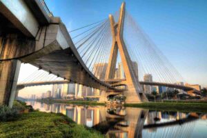 Ponte Estaiada San Paolo Brasile