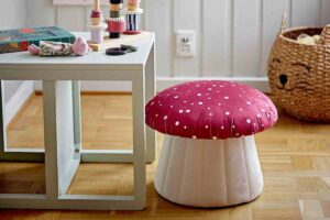 Pouf originali per la cameretta dei bambini