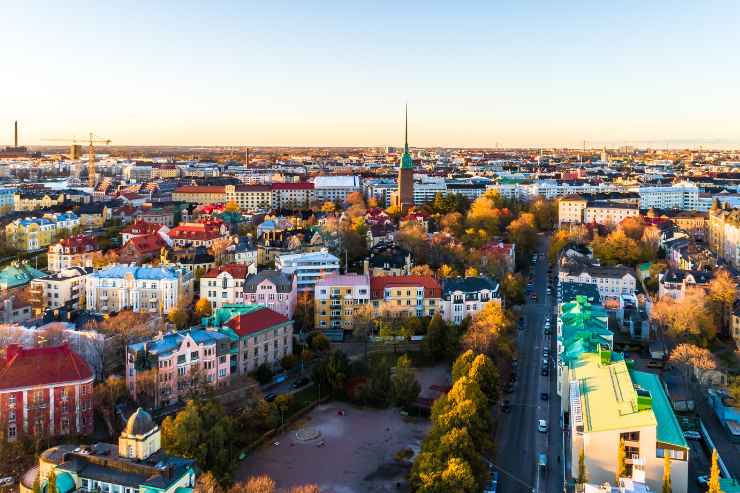 Panorama di Helsinki
