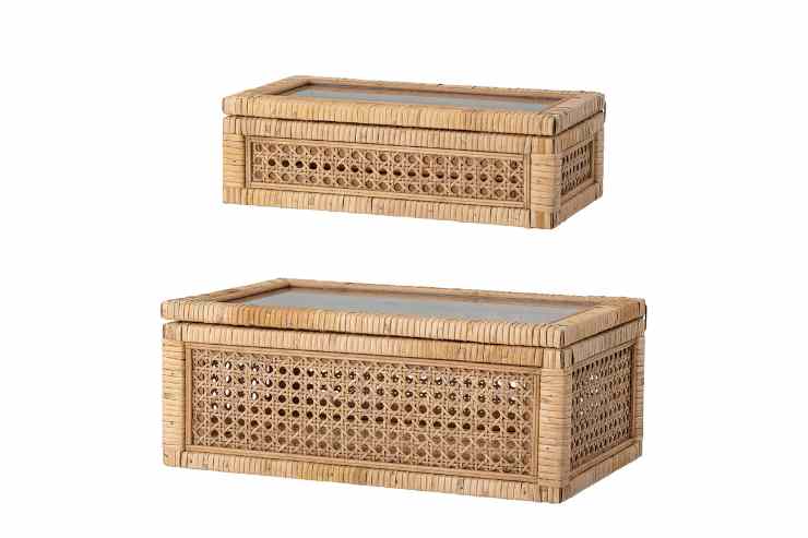 Scatole in rattan H&M Home 