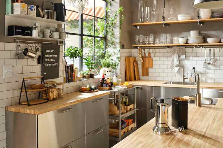 Cucina METOD e VÅRSTA Ikea stile industriale