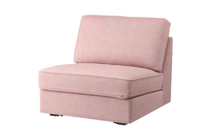 Poltrona letto KIVIK Ikea di colore rosa