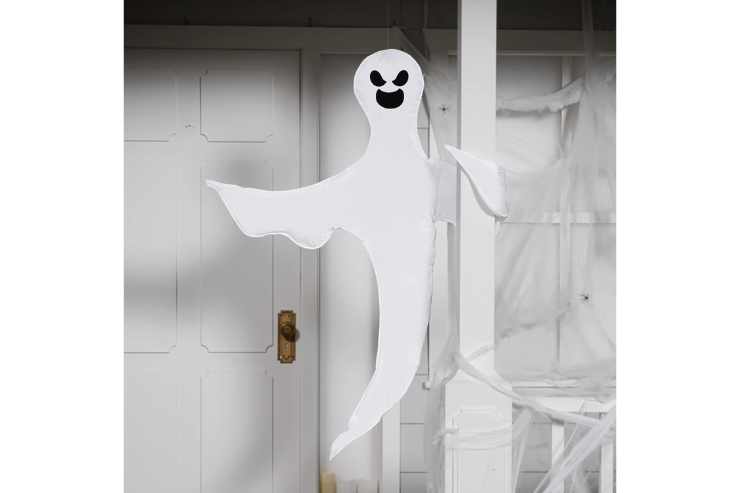 Fantasma decorativo per Halloween da fissare all'albero o al palo