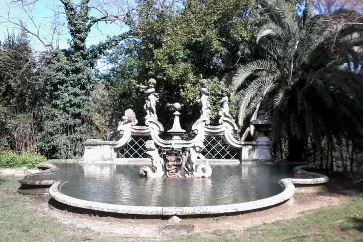 Fontana a Villa Sciarra 