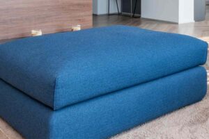 Pouf letto in soggiorno