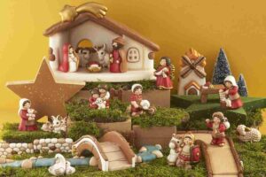 Presepe con personaggi Thun