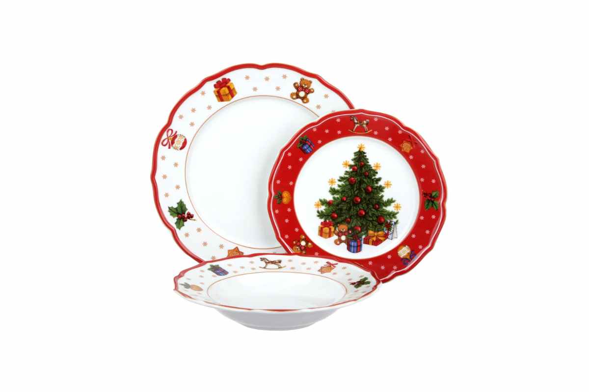 Set piatti Natale Kasanova 