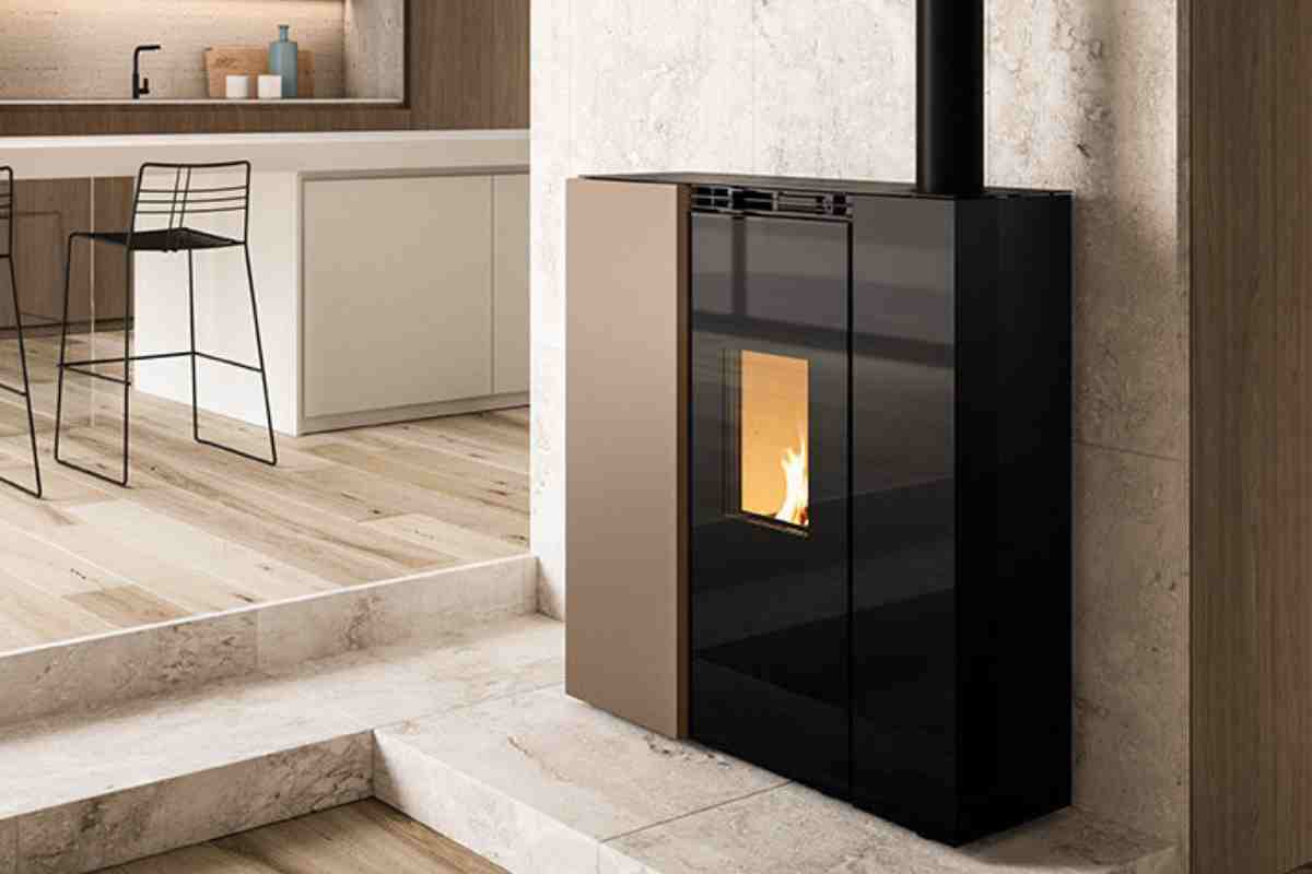 Stufa a pellet Ecofire Tiffany Idro Palazzetti 