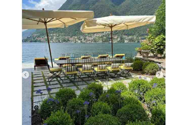 chiara ferragni e la villa sul lago di como