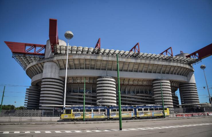 stadio italiano fa girare la testa