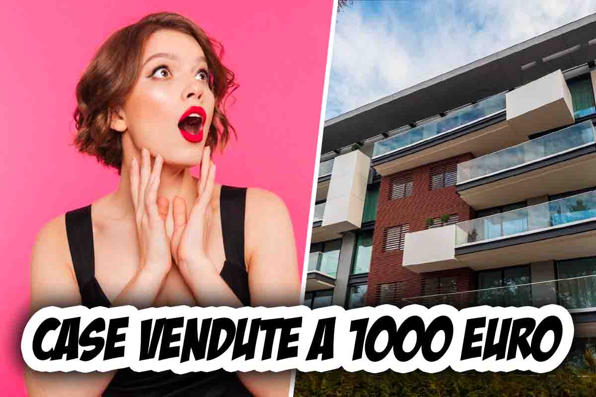 Case vendute 1.000 euro con tutti comfort: le richieste