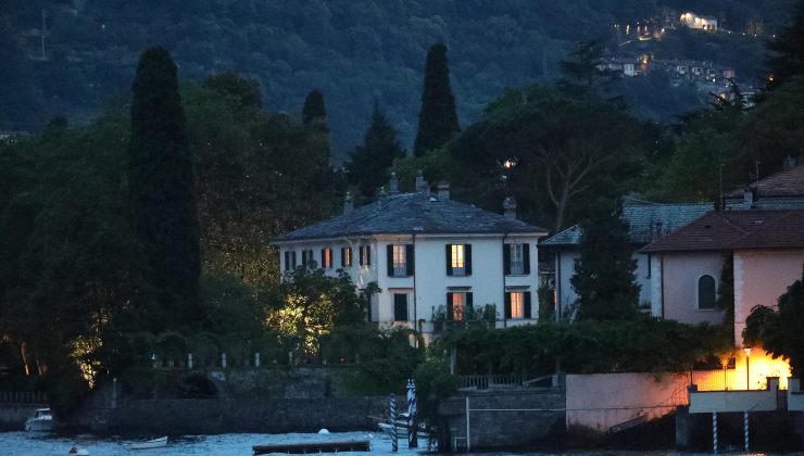 villa oleandra, clooney ha speso una fortuna per averla