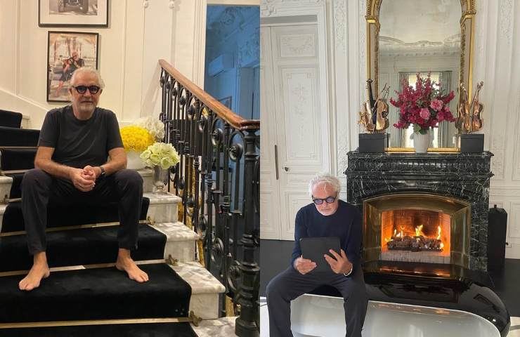 briatore, faraonica casa multipiano