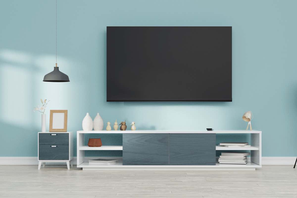 idee per mettere la tv in salotto