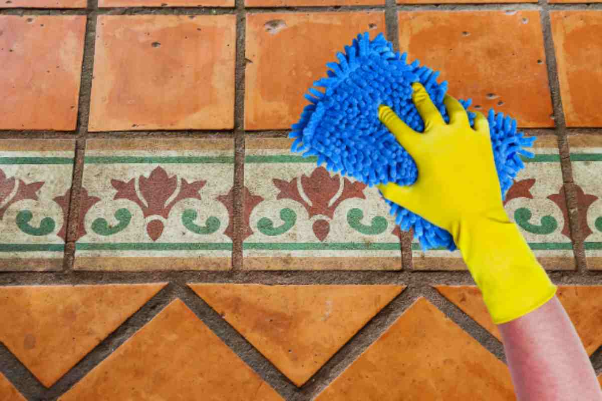 pulire pavimento in cotto senza danneggiarlo