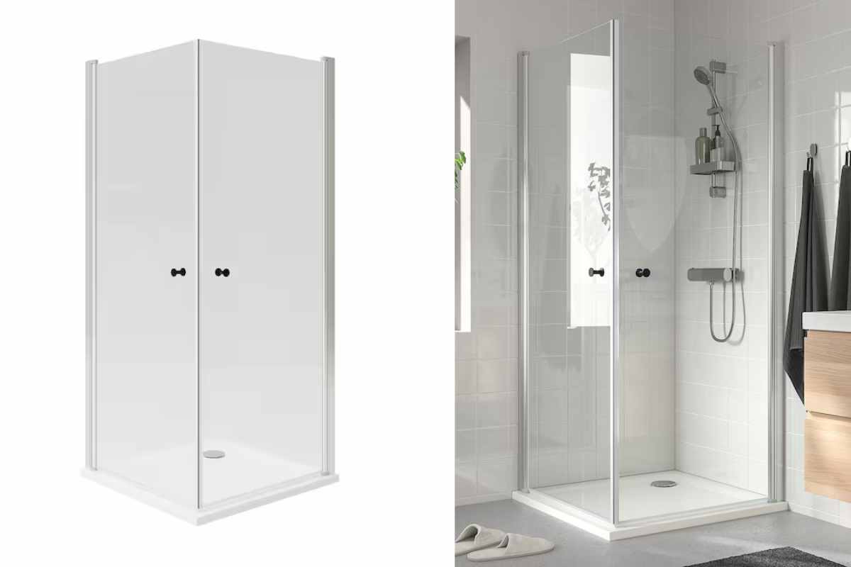 Box doccia OPPEJEN FOTINGEN per arredare il bagno con accessori Ikea in offerta