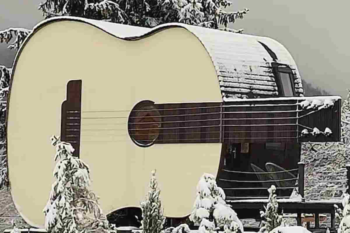 Casa a forma di chitarra