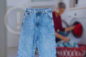 lavare jeans danni pelle tessuto