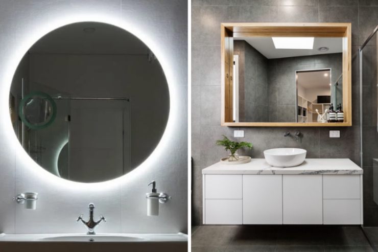 forma ideale specchio bagno