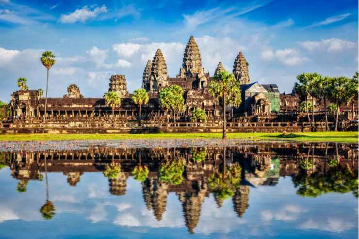 Tempio di Angkor Wat in Cambogia