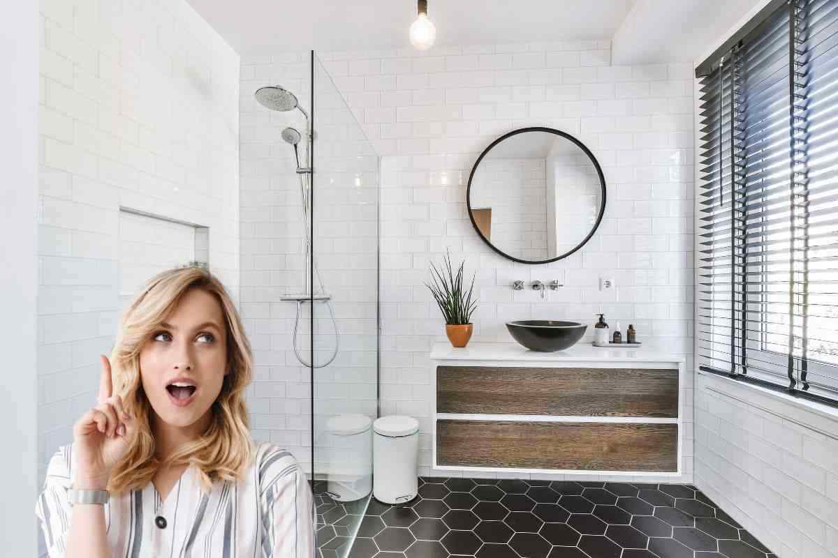 come rendere di design il bagno senza spendere una fortuna