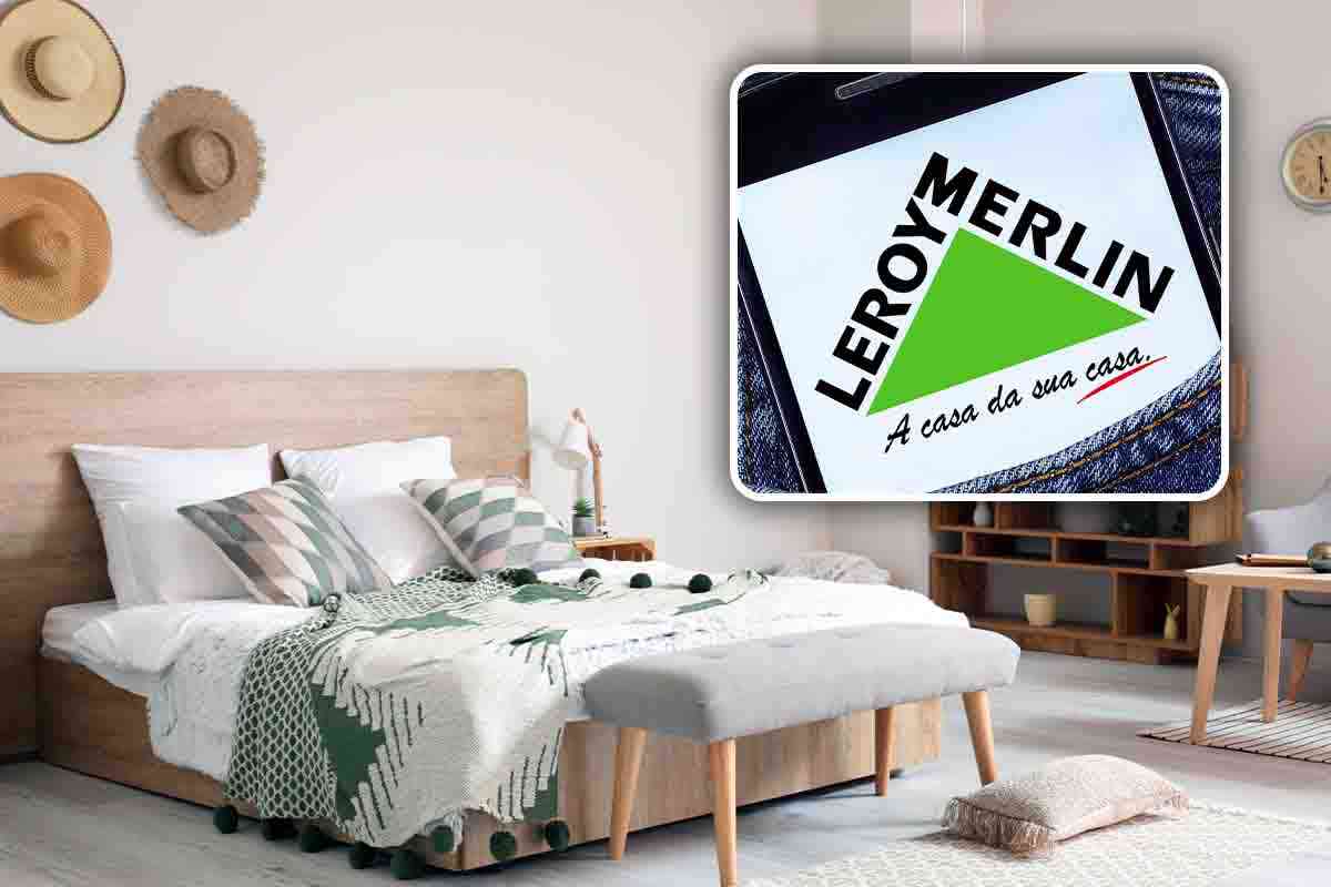 Camera da letto in stile naturale Leroy Merlin