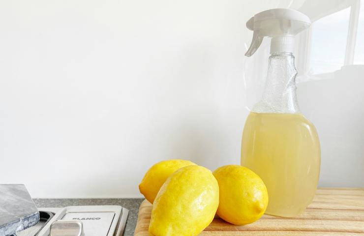 limone e aceto per un anticalcare super