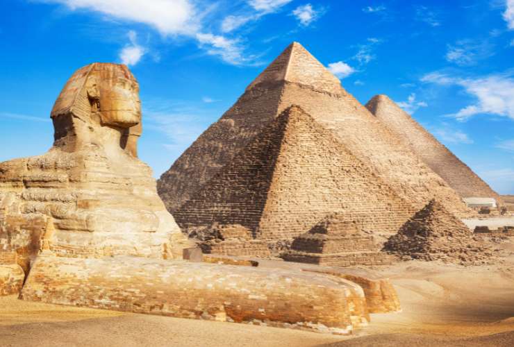 Piramidi di Giza e Sfinge