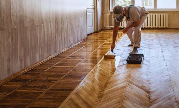 restaurare il parquet passo dopo passo