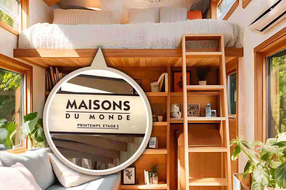 Maisons du Monde letti a soppalco