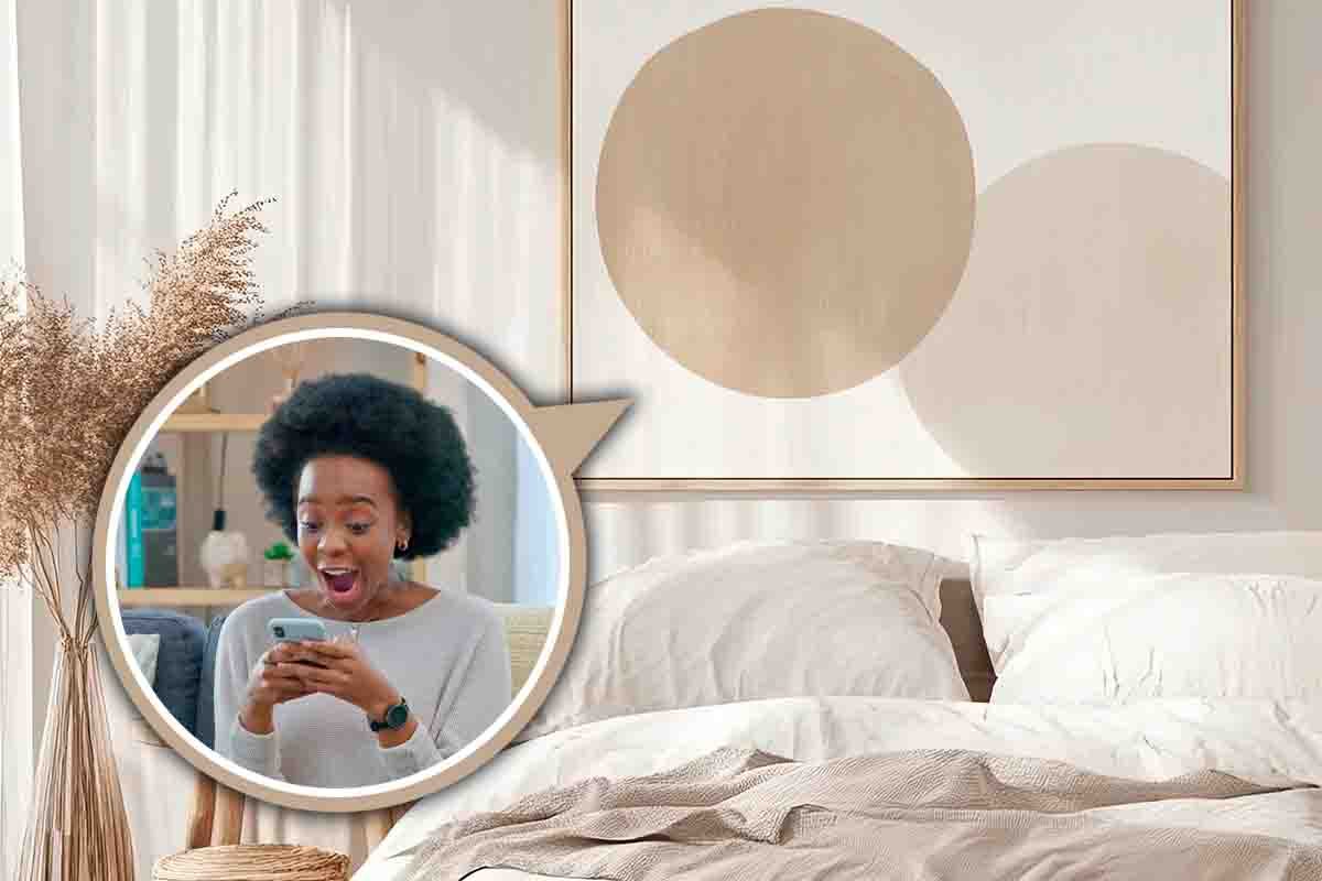 Quadro arredamento camera da letto