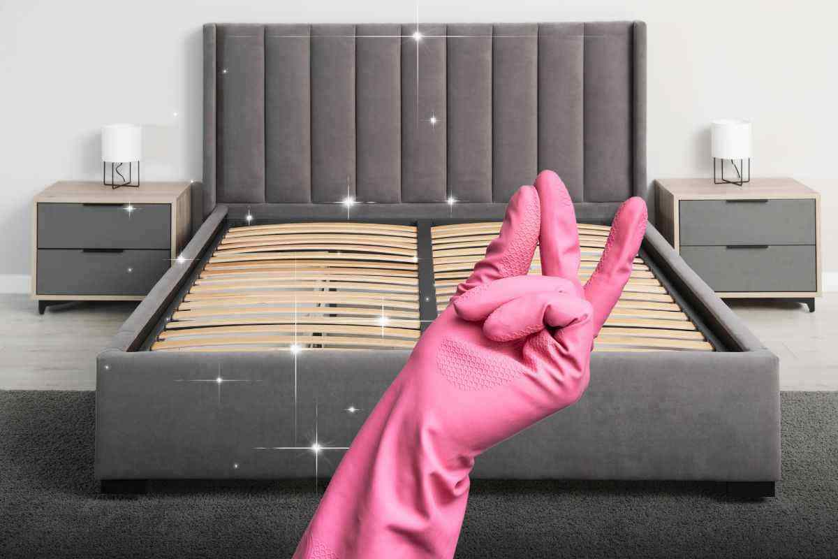 Letto con le doghe, come riparare e rinforzare la struttura