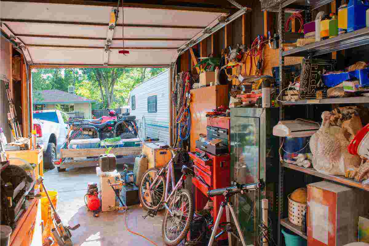 Come organizzare il garage