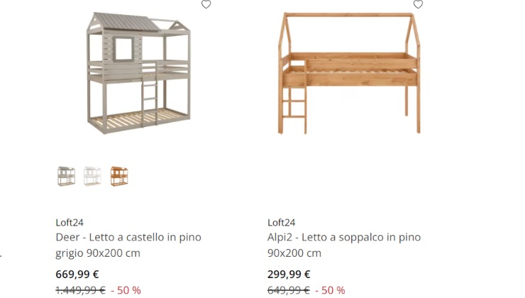 Mobili in sconto da Maisons du monde: letti imperdibili