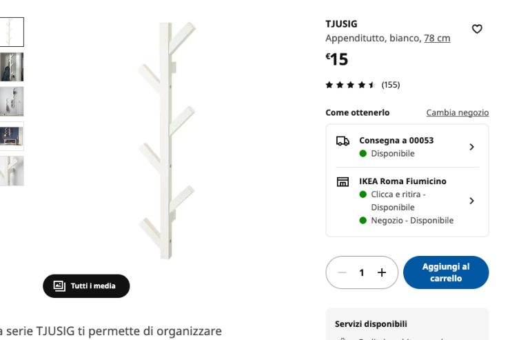 Attaccapanni ikea