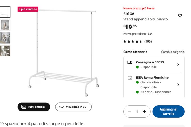 Attaccapanni ikea