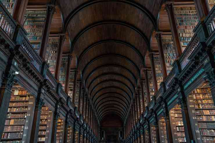 Old Library la biblioteca del Trinity College di Dublino