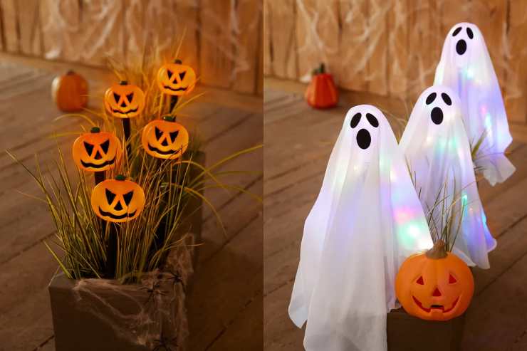 Picchetti da giardino Halloween Lidl 