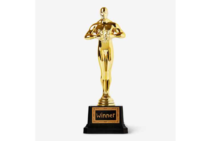 Premio Winner Flying Tiger,statuetta simile al premio Oscar