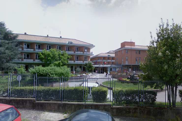 Esterno delle residenze anziani Parco del Pineto Roma