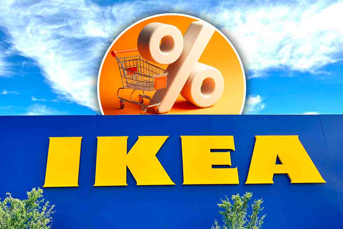 insegna ikea simbolo sconto