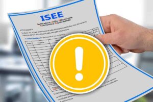 punto esclamativo su ISEE