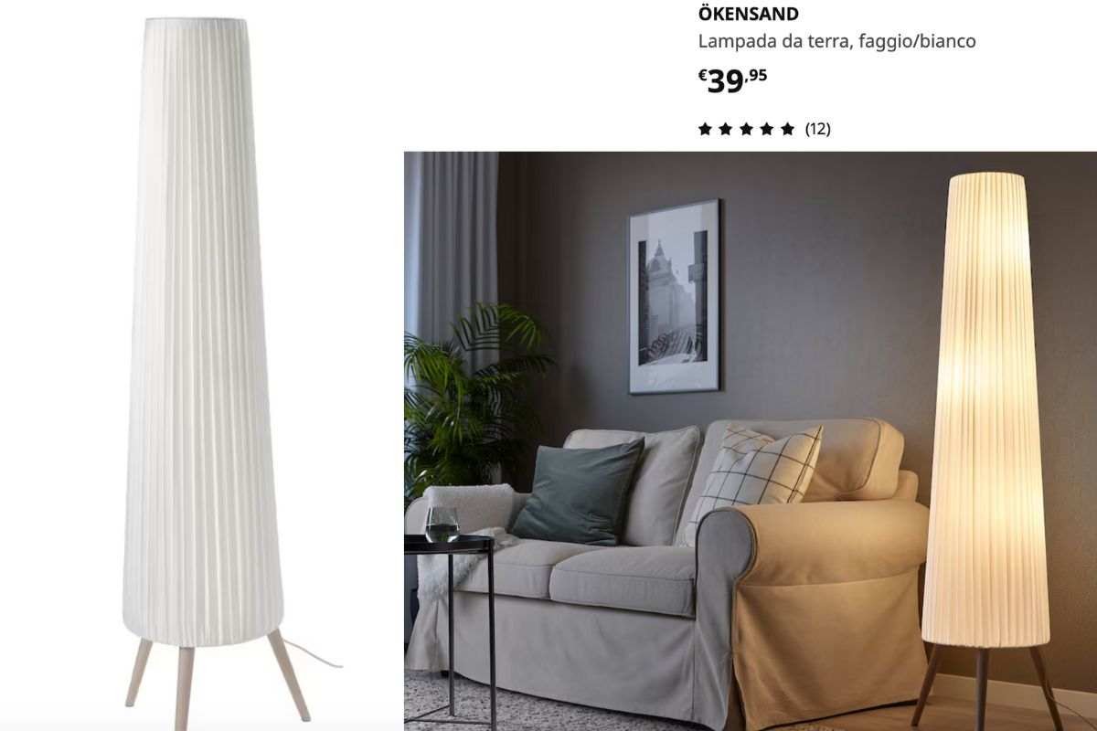 lampada ikea a meno di 40 euro