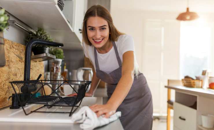 suggerimenti per tenere cucina pulita