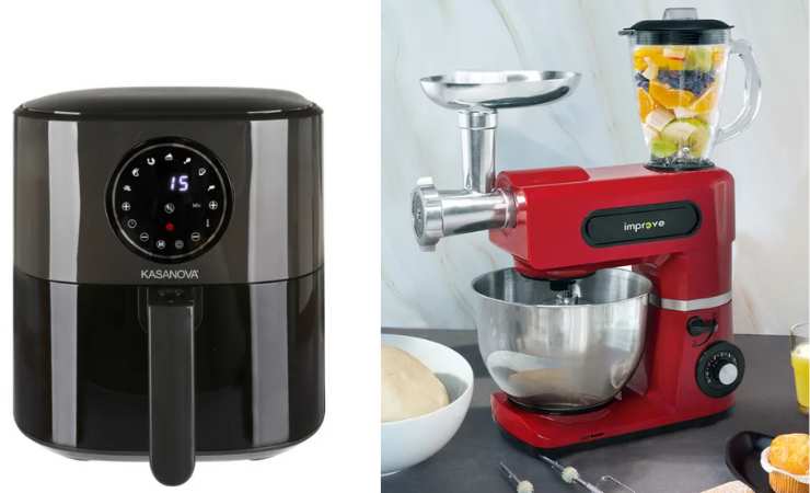 robot cucina friggitrice ad aria