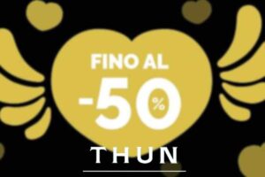 50% sconti thun