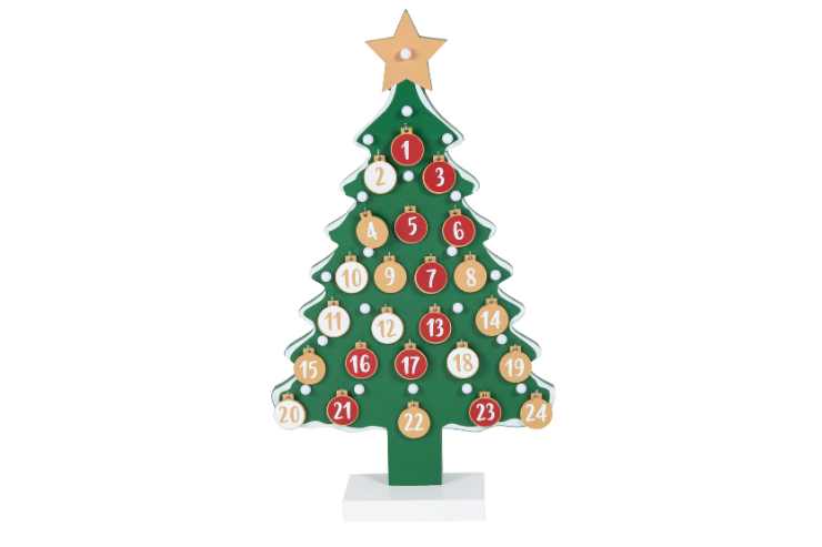 Calendario dell'avvento Albero di Natale Maisons du Monde 