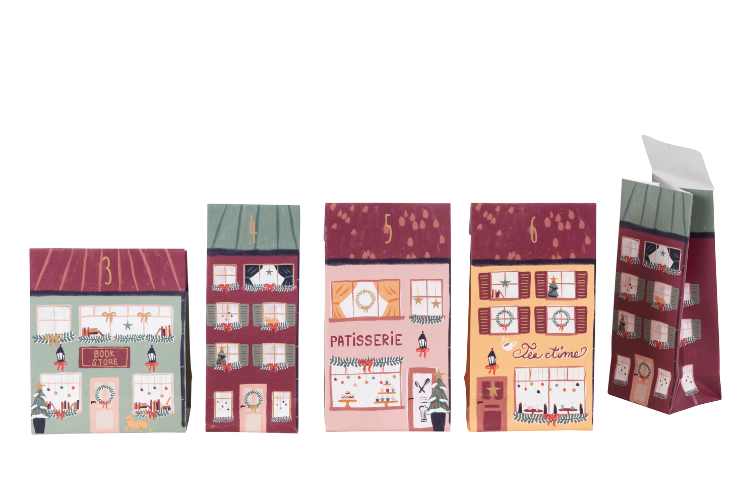 Calendario dell'avvento Folk Christmas Maisons du Monde 