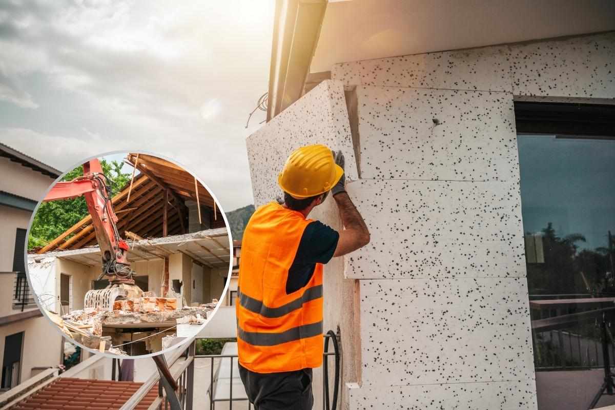 Operaio al lavoro