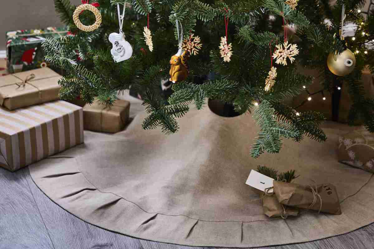 Copribase albero di Natale Ikea